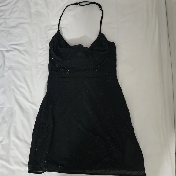 Oh Polly | Dresses | Oh Polly Black Halter Slip Mini Dress | Poshmark Oh Polly | Dresses | Oh Polly Black Halter Slip Mini Dress | Poshmark